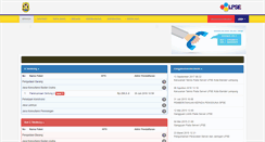 Desktop Screenshot of lpse.bandarlampungkota.go.id